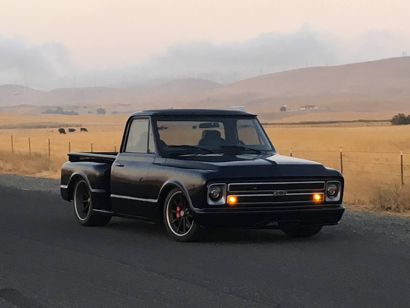 The C-10, 1970 Chevy C-10 in black by Mayne Designs
