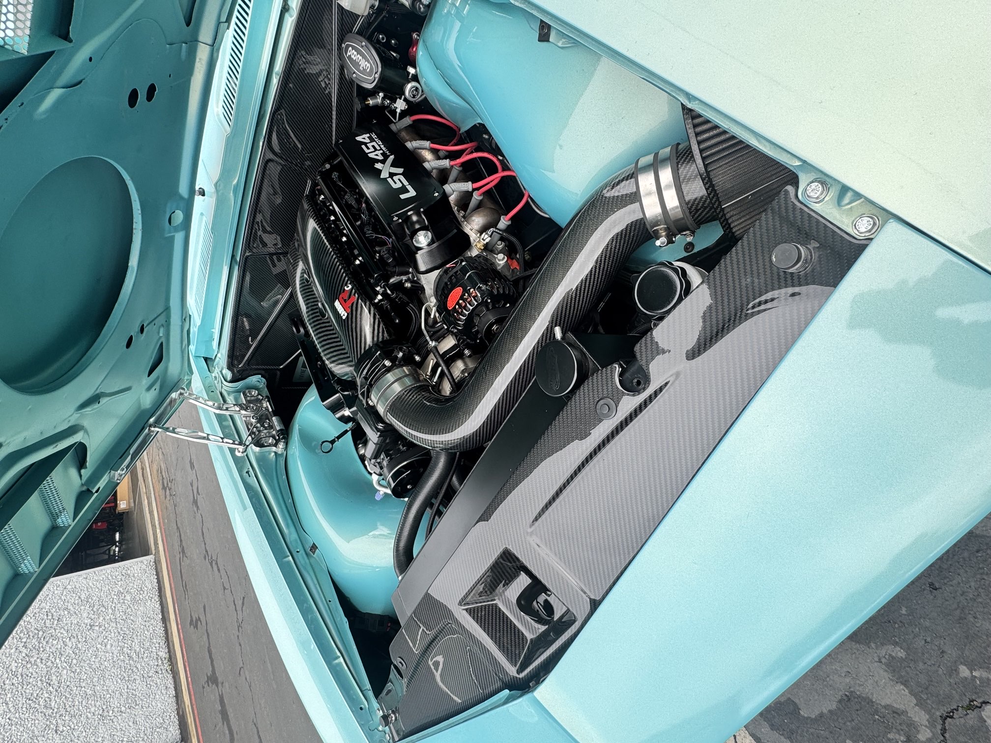 Hypnotic Camaro — engine bay