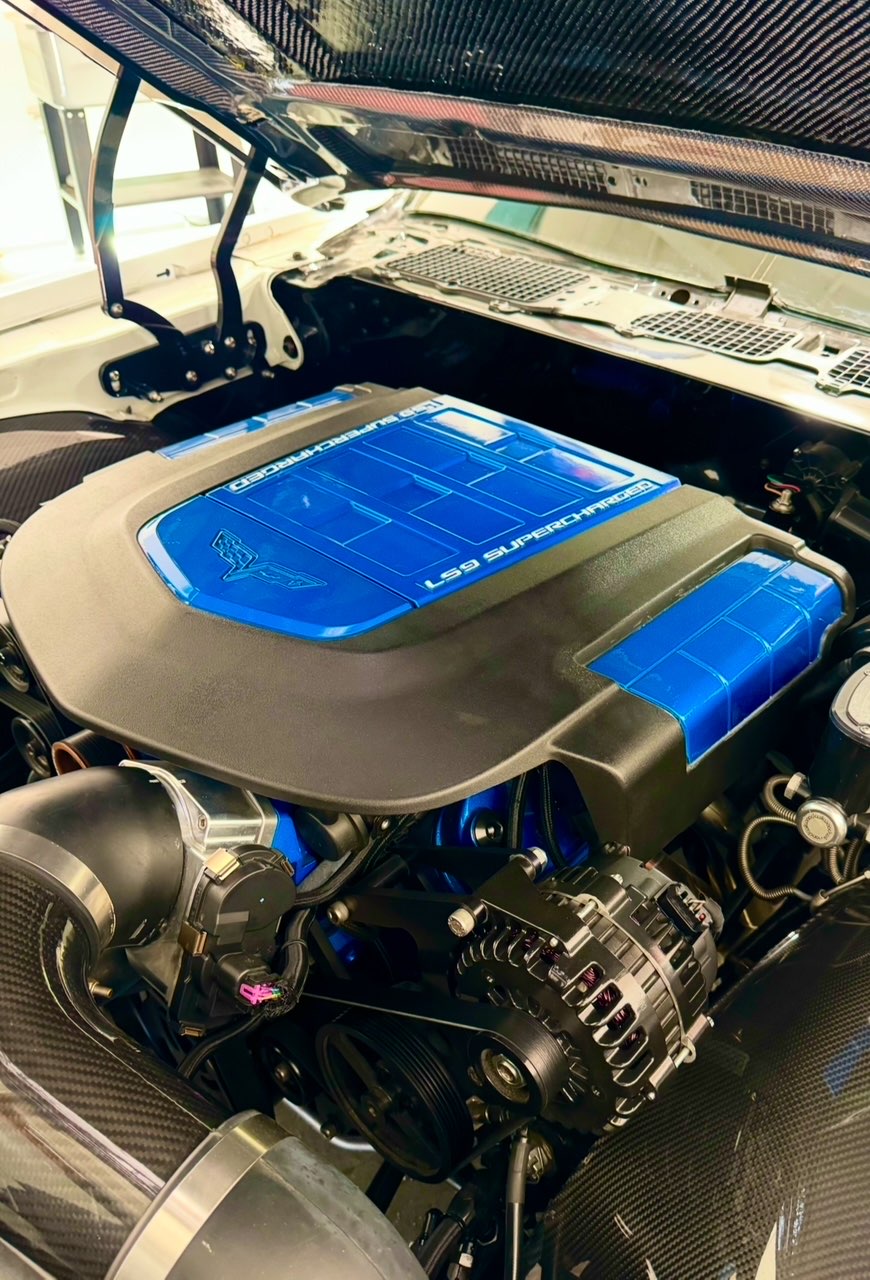 ZR1 engine build detail — Mayne Designs